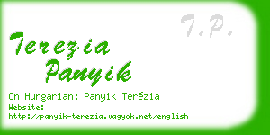 terezia panyik business card